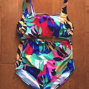 Maternity 2 piece bathing suit